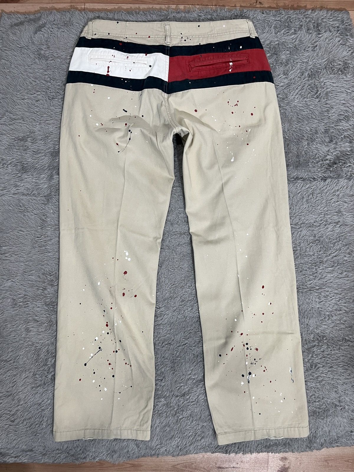 Tommy Hilfiger TOMMY HILFIGER Longpants Splash Color Size US 35 - 1 Thumbnail