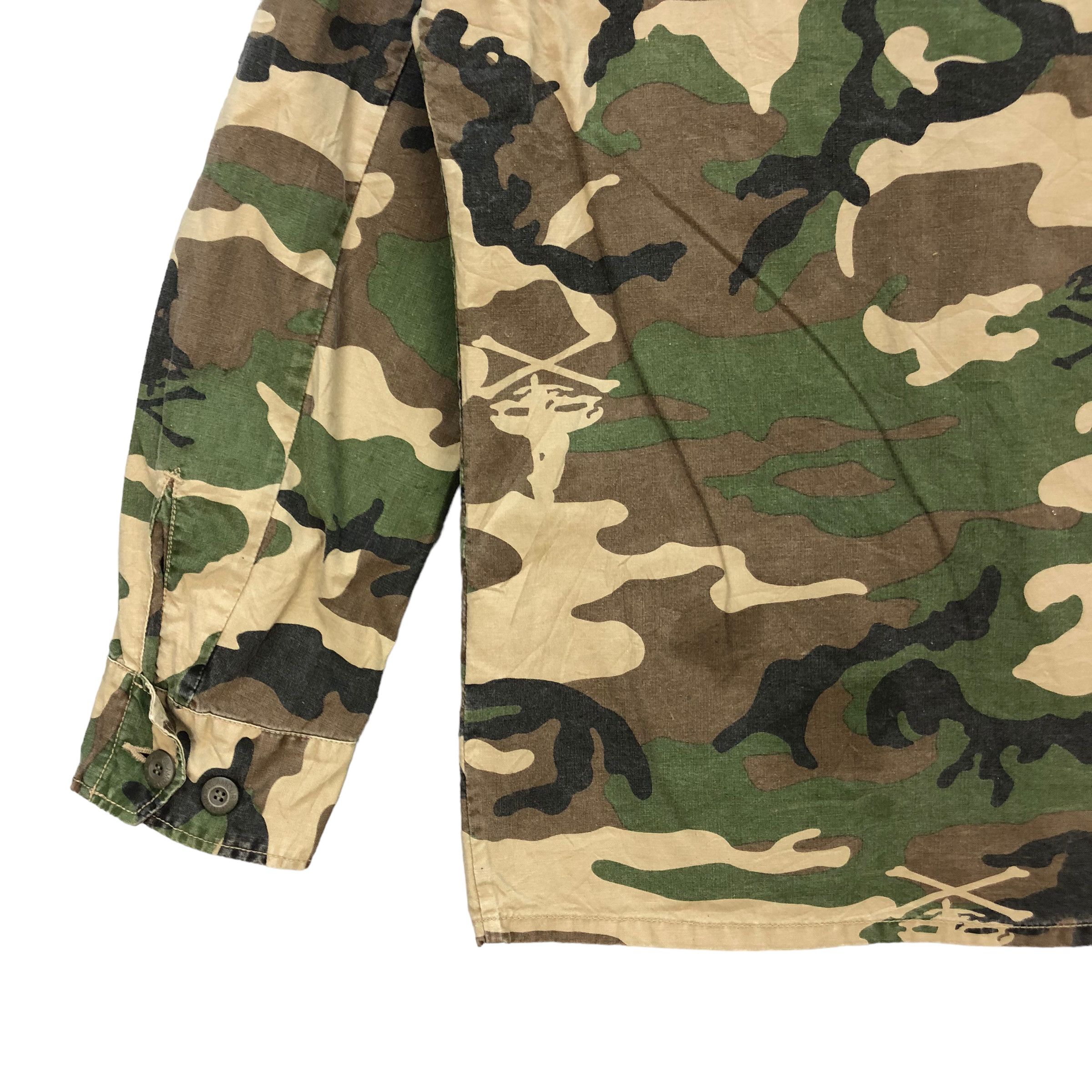 Hysteric Glamour HYSTERIC GLAMOUR BAG BIG LOGO CAMO FIELD JACKET #7340-130 Size US L / EU 52-54 / 3 - 12 Thumbnail
