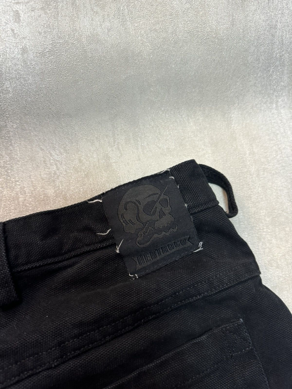 Other HEBTROCO CANDIANI DENIM JEANS ITALY JET BLACK DESIGNER 32/34 Size US 32 / EU 48 - 9 Thumbnail