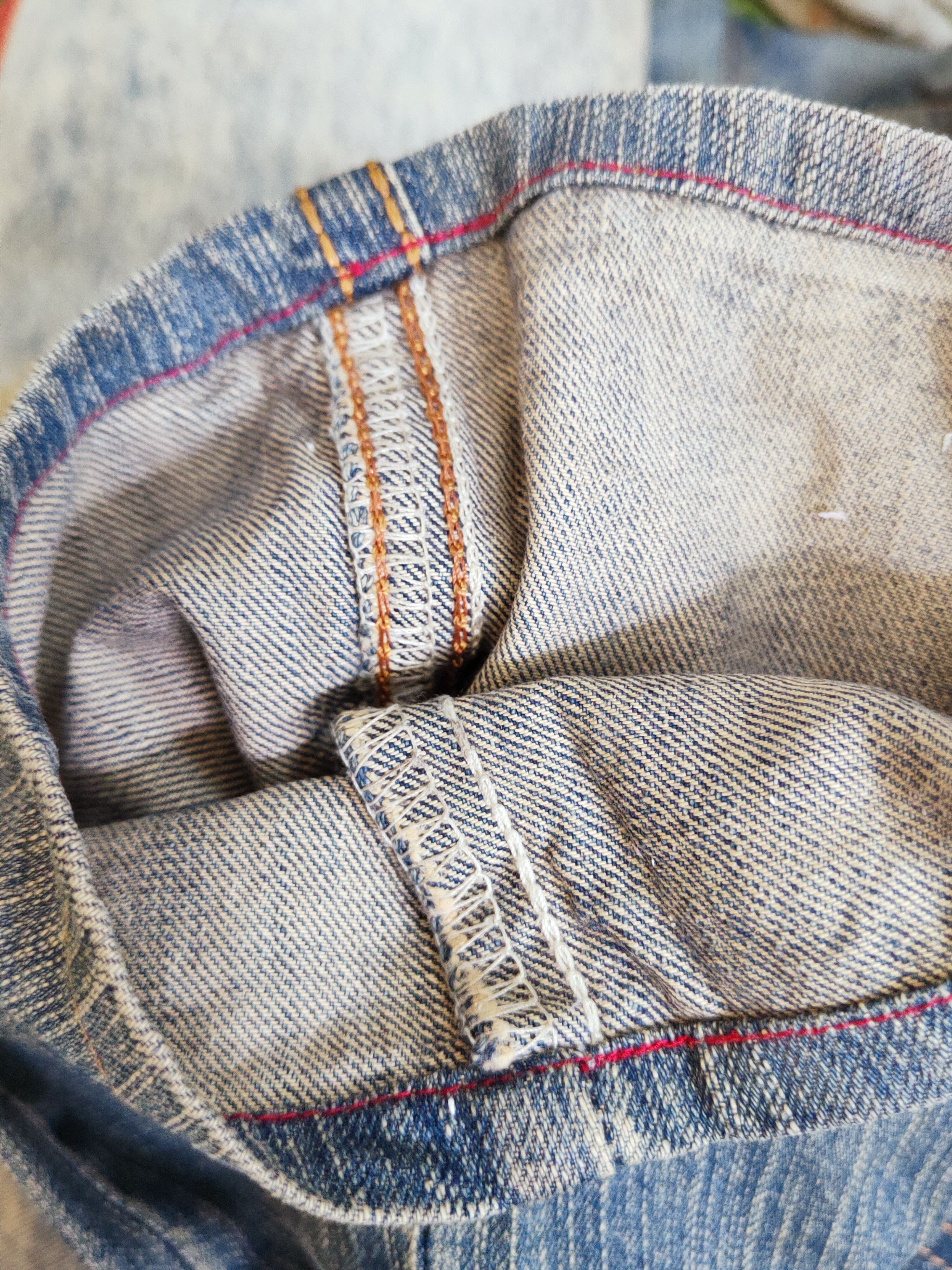 Edwin Edwin Blue Faded Distressed Ripped Jeans #W507 Size US 32 / EU 48 - 16 Thumbnail