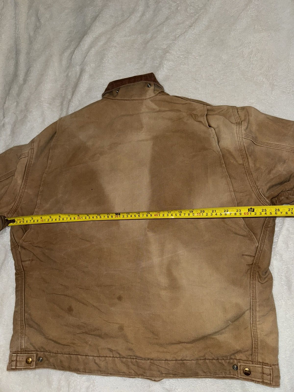 Carhartt × Vintage Vintage Carhartt Detroit jacket faded distressed Size US XL / EU 56 / 4 - 8 Thumbnail