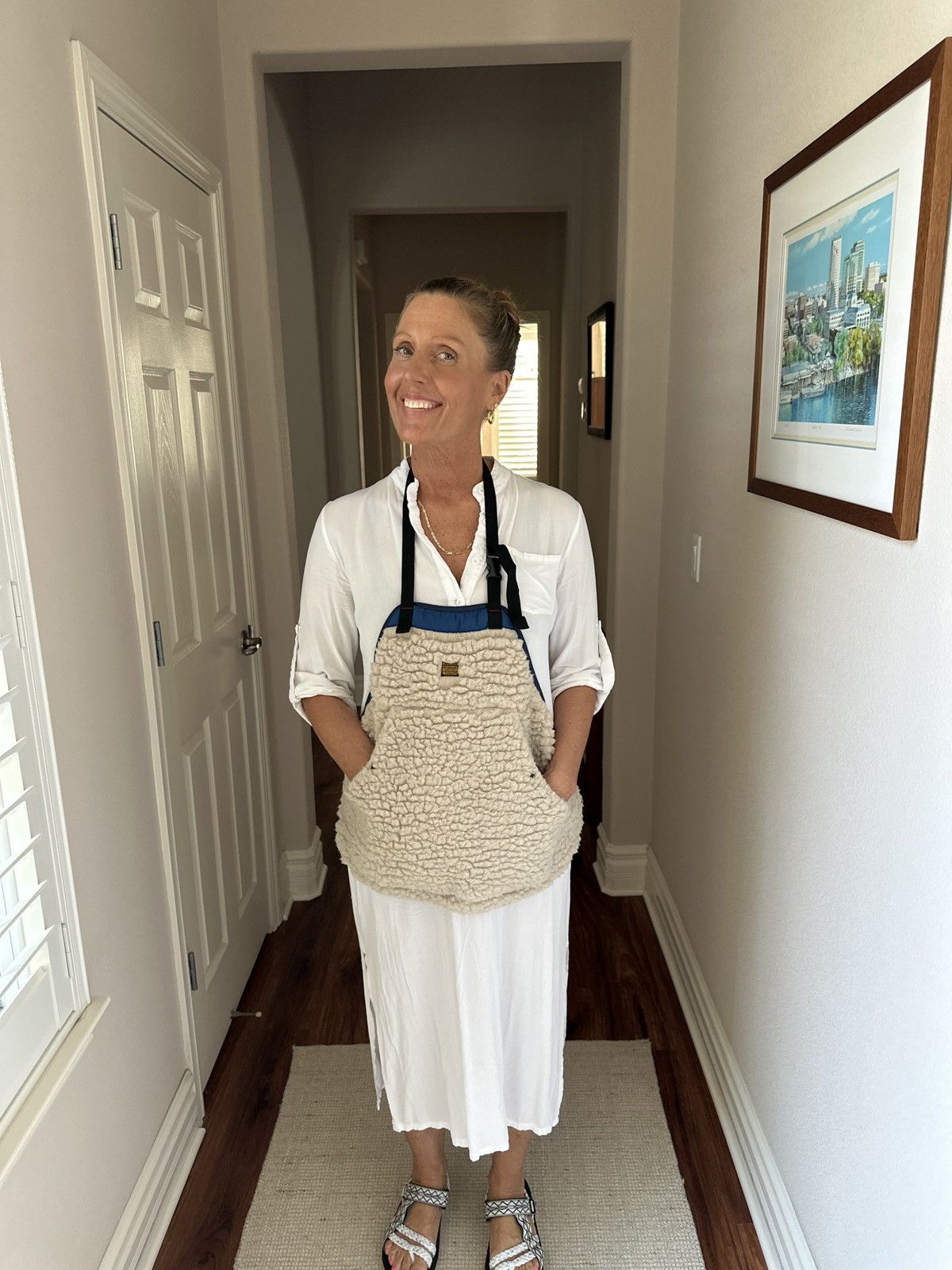 Kapital Kapital pile fleece apron Size ONE SIZE - 1 Thumbnail