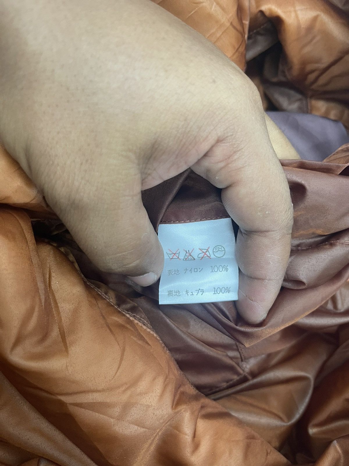 Issey Miyake RARE‼️🔥FW94 ISSEY MIYAKE BURNT ORANGE NYLON PUFFER COAT Size US M / EU 48-50 / 2 - 11 Thumbnail