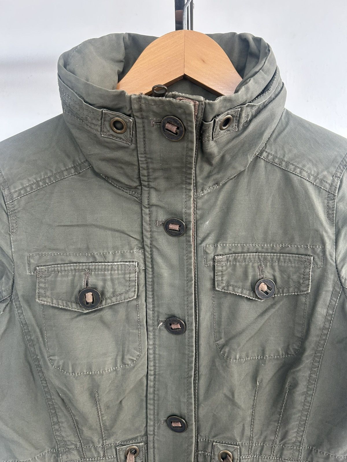 Japanese Brand Back Number Japan Vintage Army Mademoiselle Size M / US 6-8 / IT 42-44 - 3 Thumbnail
