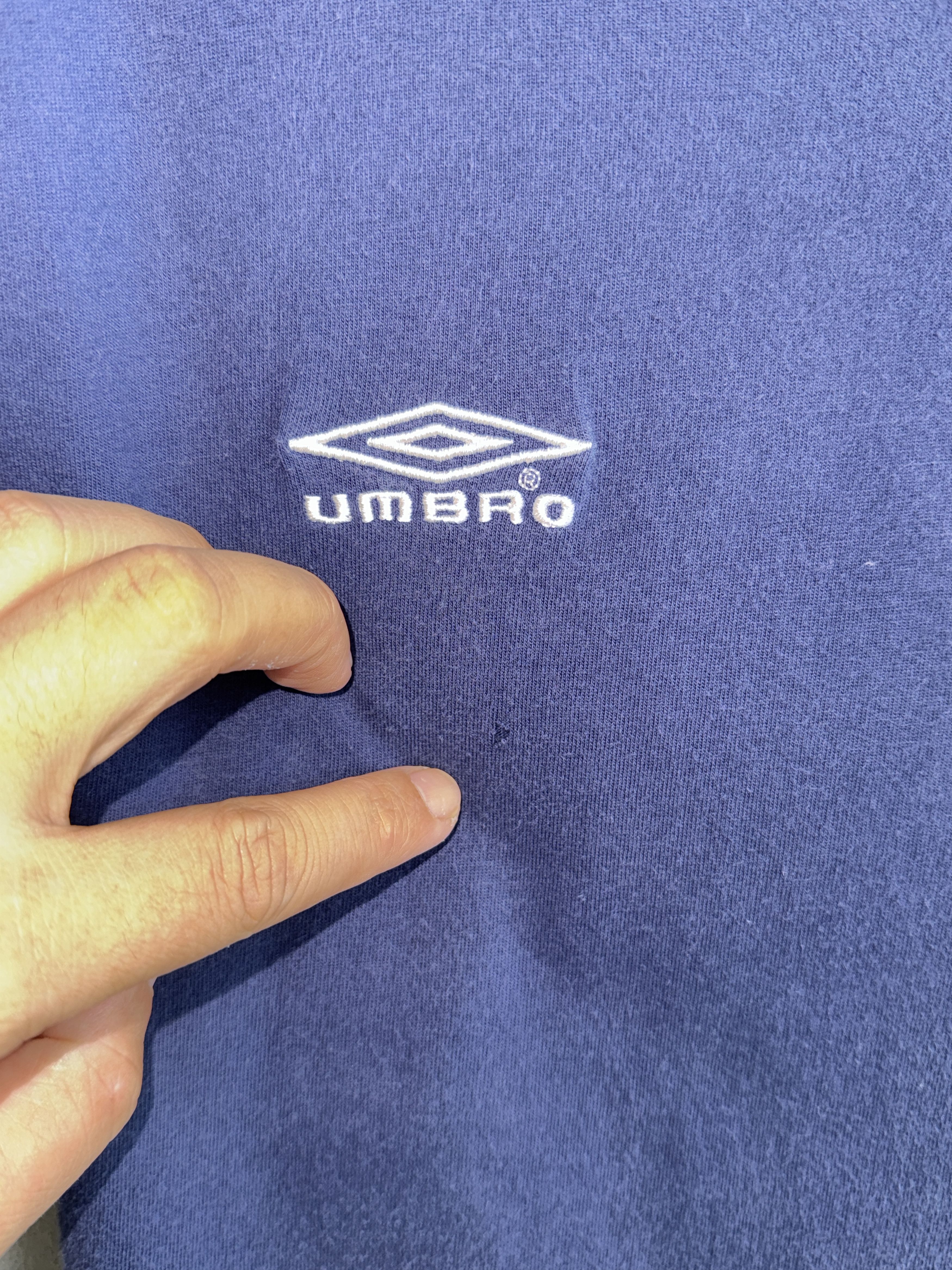 Vintage ENGLAND 1999 2000 2001 Football Soccer Umbro Shirt Size US L / EU 52-54 / 3 - 3 Thumbnail