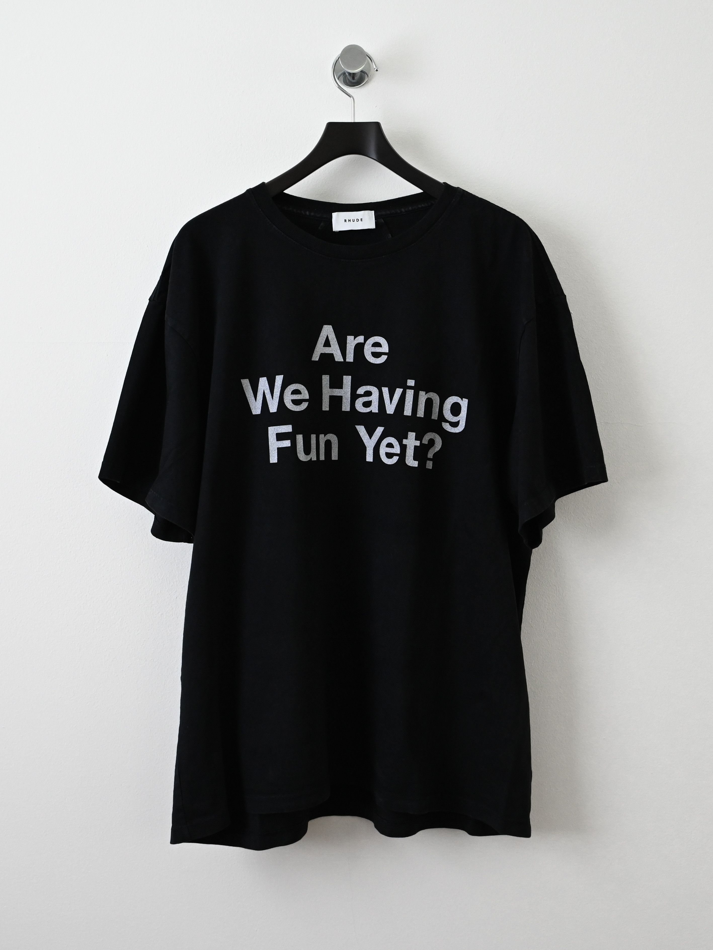 Rhude "Are We Having Fun Yet?" Tee Size US M / EU 48-50 / 2 - 1 Thumbnail