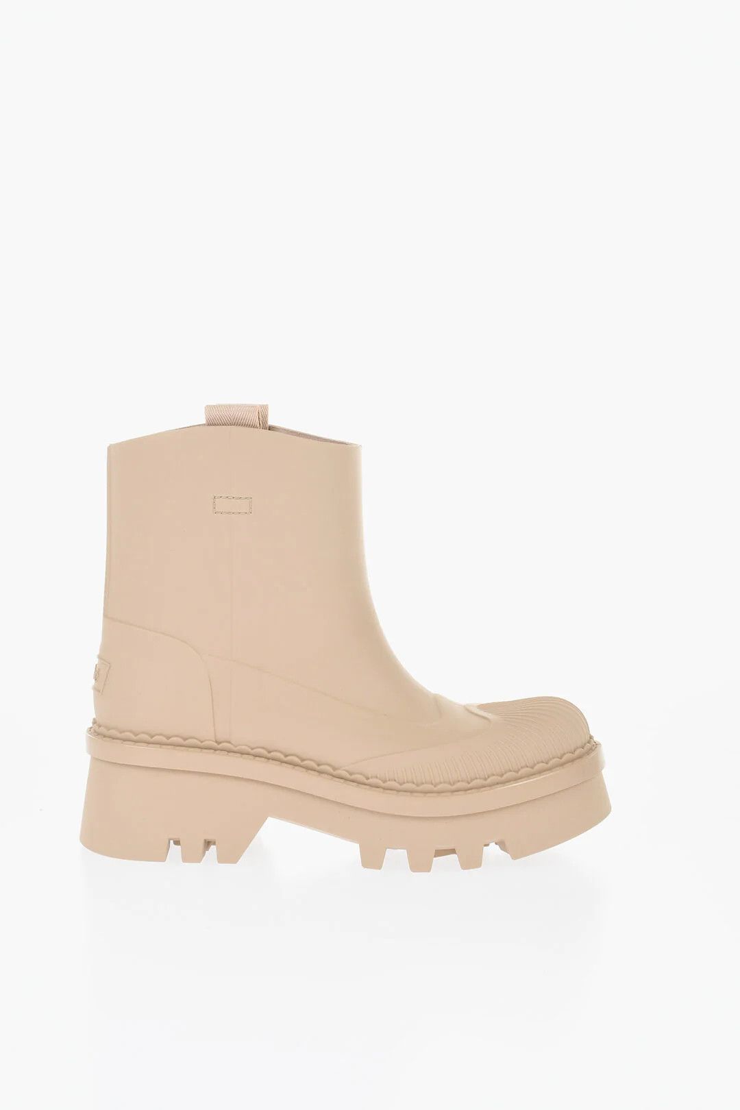 Chloe og1mm0426 Rubber Boots in Beige Size US 11 / IT 41 - 1 Thumbnail