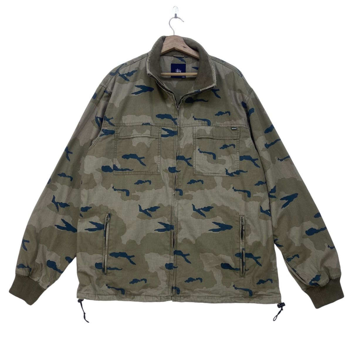 Stussy Stussy Camouflage Full Print Tactical Jacket Size US L / EU 52-54 / 3 - 1 Thumbnail