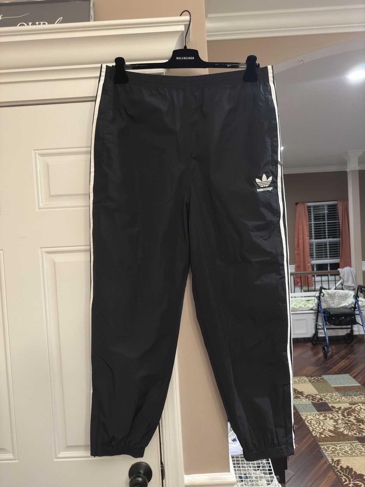 Balenciaga Balenciaga X Adidas Nylon Cuffed Pants | Grailed