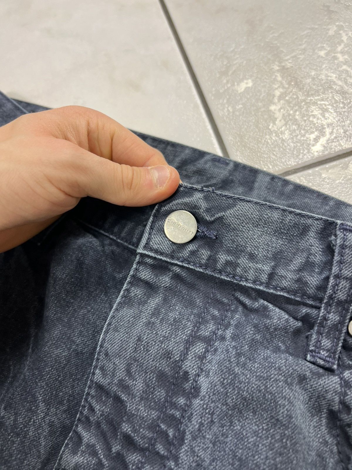 Carhartt Vintage Carhartt slim pant straight washed y2k jeans regular Size US 30 / EU 46 - 11 Thumbnail