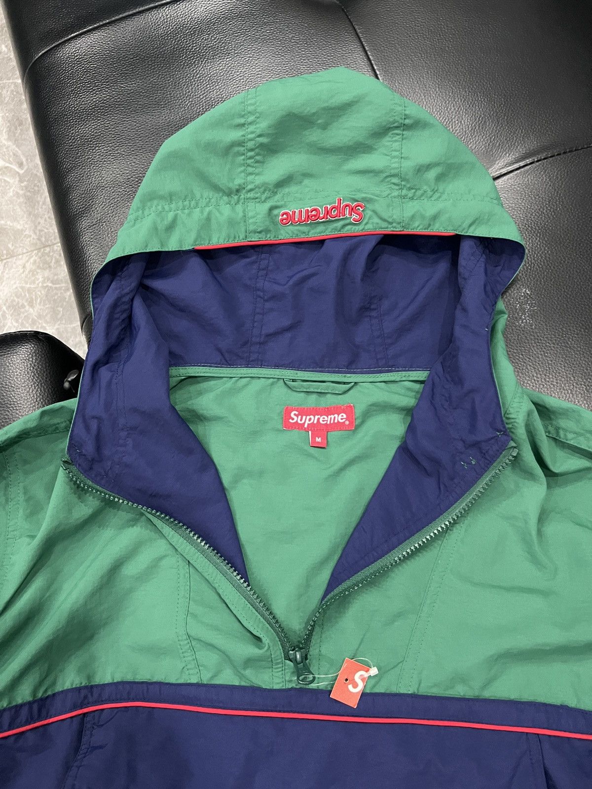Supreme Supreme SS18 Colorblock Half-Zip Hooded Jacket Size US M / EU 48-50 / 2 - 11 Thumbnail