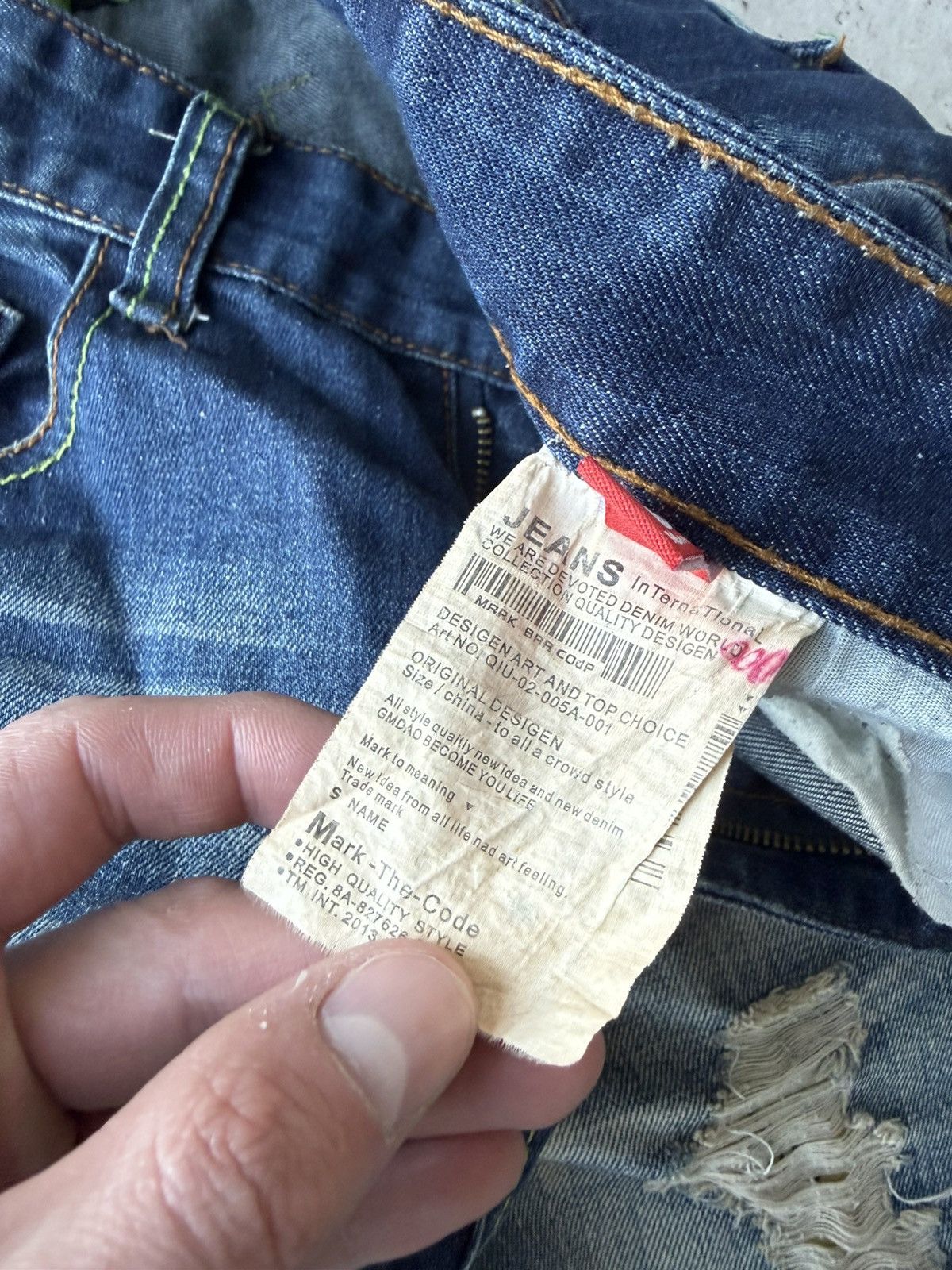 Comme des Garcons SuperRare! CDG X Levis Denim X Opening Ceremony Denim Size US 33 - 7 Thumbnail