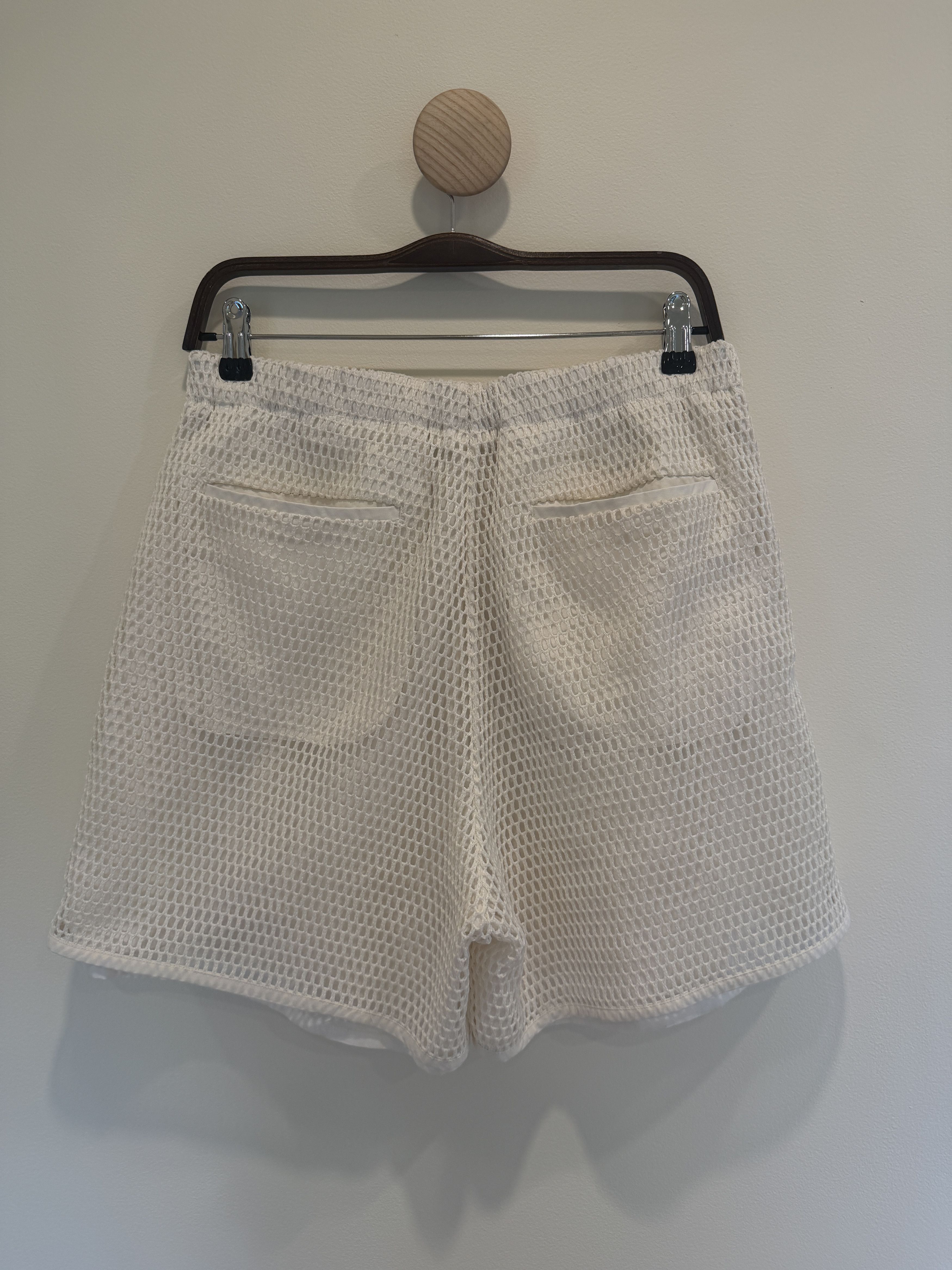 Jil Sander Mesh Cotton Shorts Size US 30 / EU 46 - 4 Thumbnail