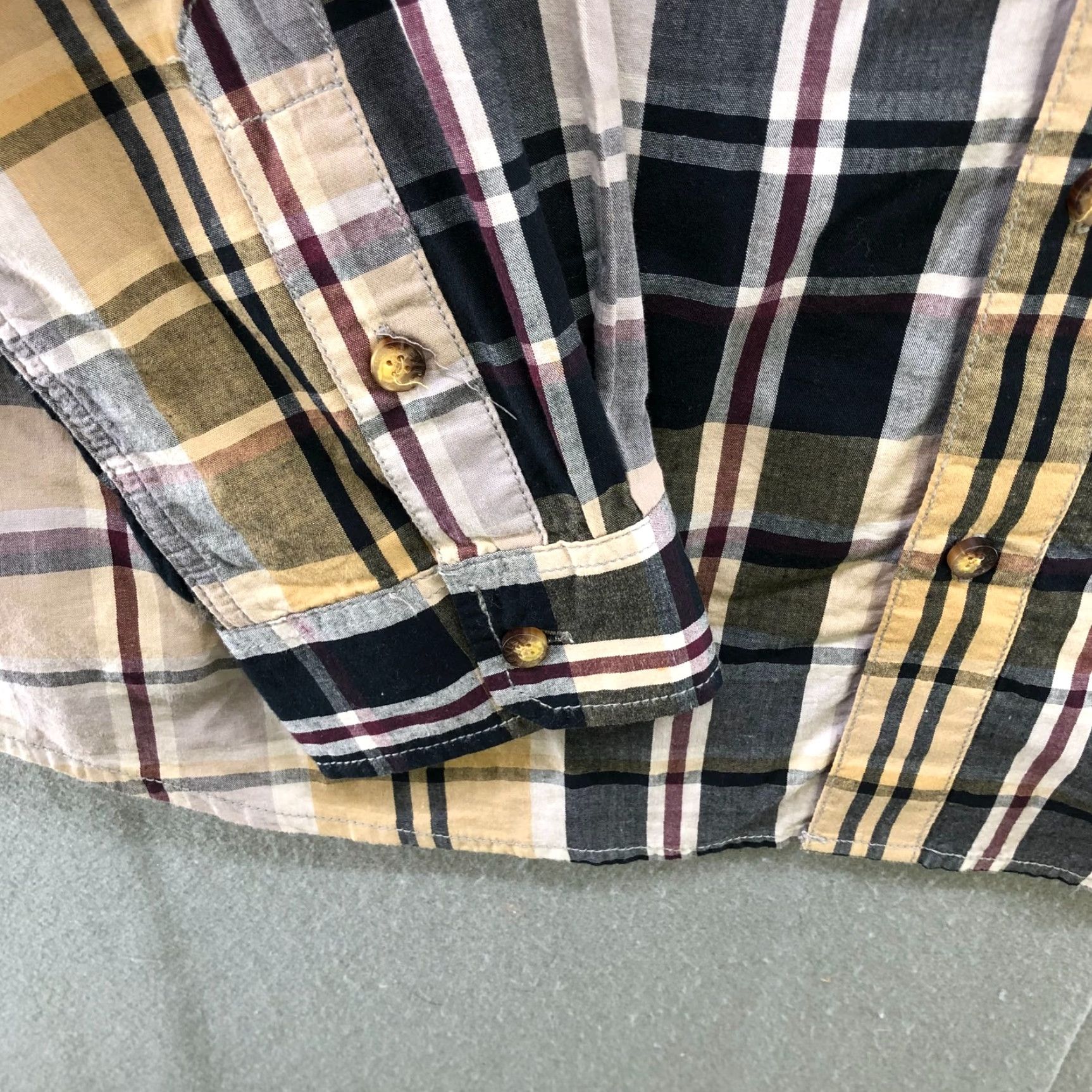 Levi's Levi's Western Shirt Mens 2XL Button-Up Plaid Cotton Casual Multicolor Long Sleeve Colorful Western Men Size US XXL / EU 58 / 5 - 6 Thumbnail