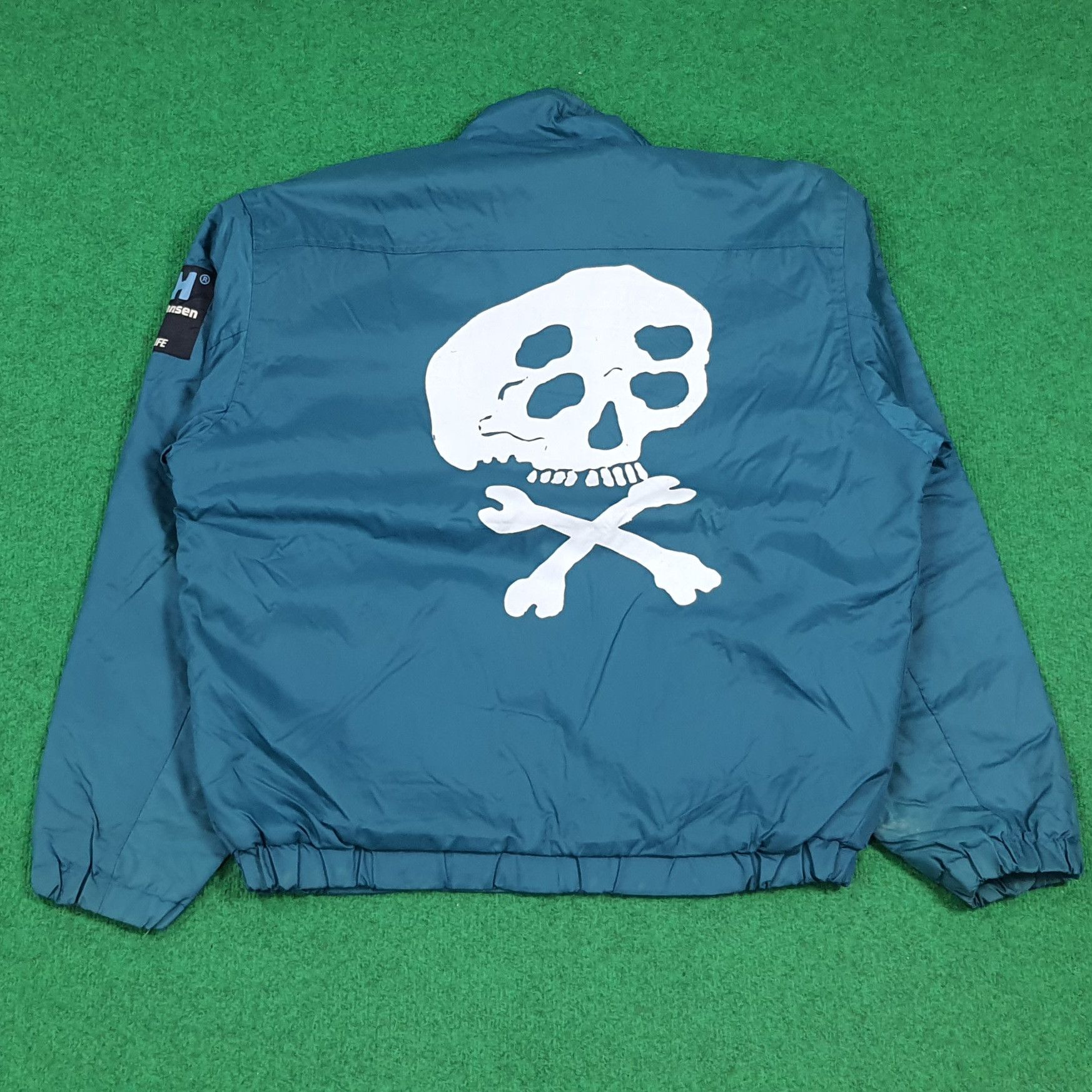 Helly Hansen Vintage Helly Hansen Fleece Custom Skull Jacket C286N23 Size US XL / EU 56 / 4 - 1 Thumbnail