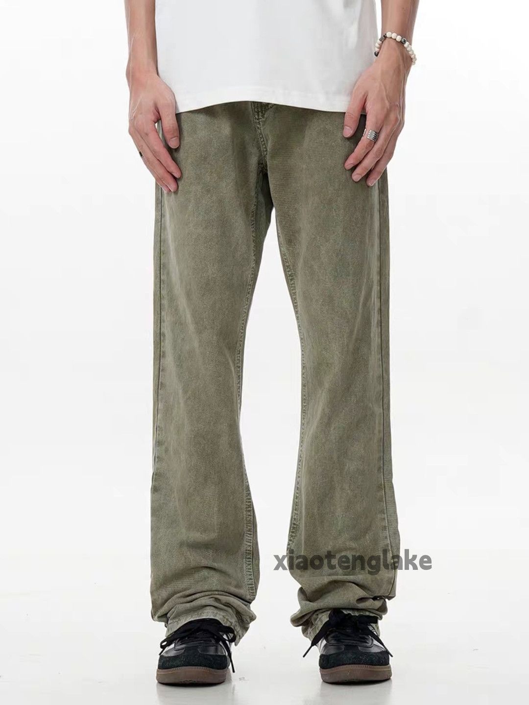 Jean × Vintage washed faded cleanfit punk grunge yuppie jeans Size US 34 / EU 50 - 1 Thumbnail