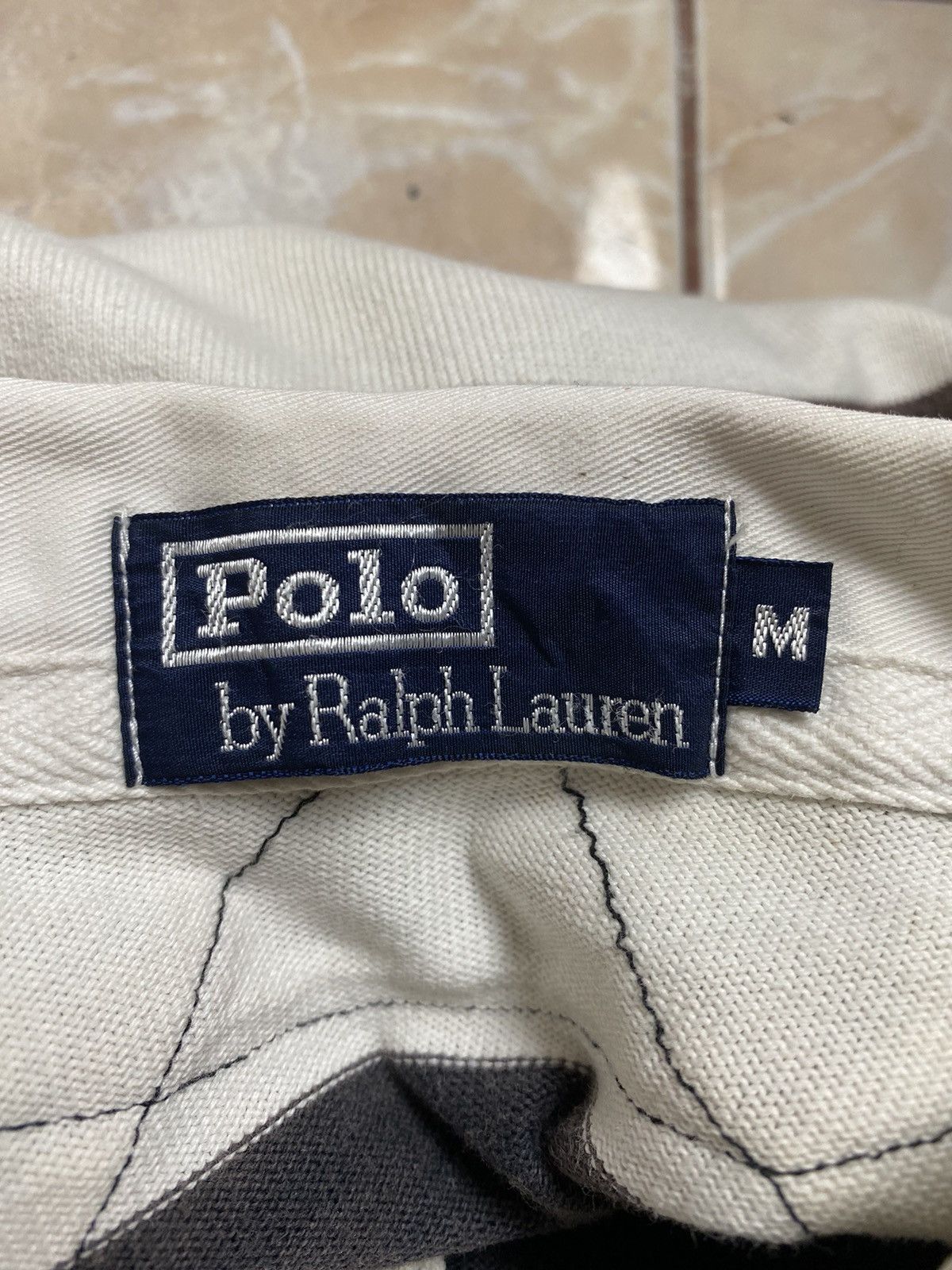 Polo Ralph Lauren Vintage Polo Ralph Lauren Stripe Nice Faded Size US M / EU 48-50 / 2 - 15 Thumbnail