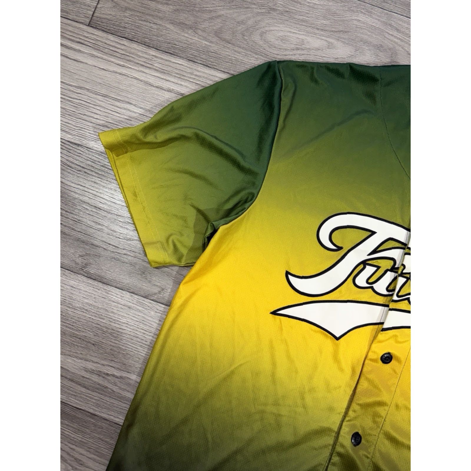 Fubu Fubu Multicolor Baseball Jersey Shirt Hip Hop Y2K L Mens Shirt Size US L / EU 52-54 / 3 - 6 Thumbnail