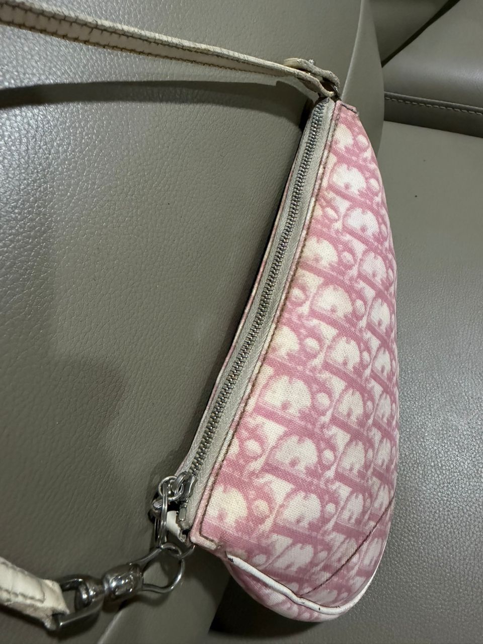 Dior Authentic Vintage Christian Dior Saddle Bag Size ONE SIZE - 4 Thumbnail