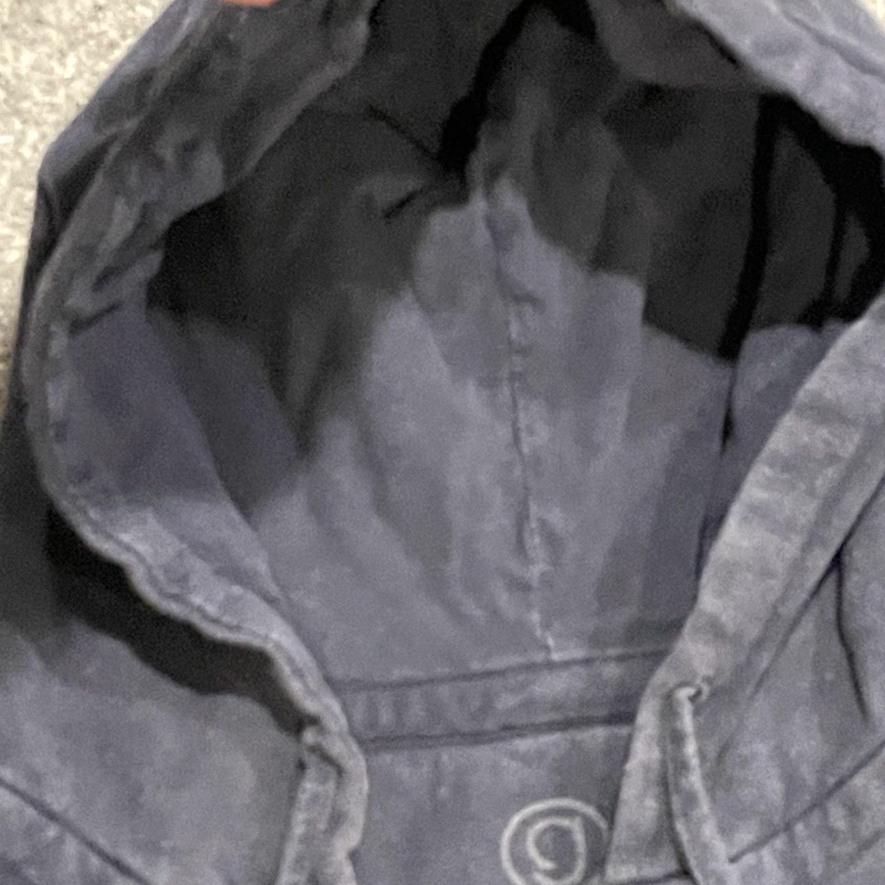 Gramicci Gramicci Hoodie Mens M Blue Hemp Organic Cotton Pullover Sweatshirt V Notch Neck Front Kangaroo Pocket Logo Size US M / EU 48-50 / 2 - 5 Thumbnail