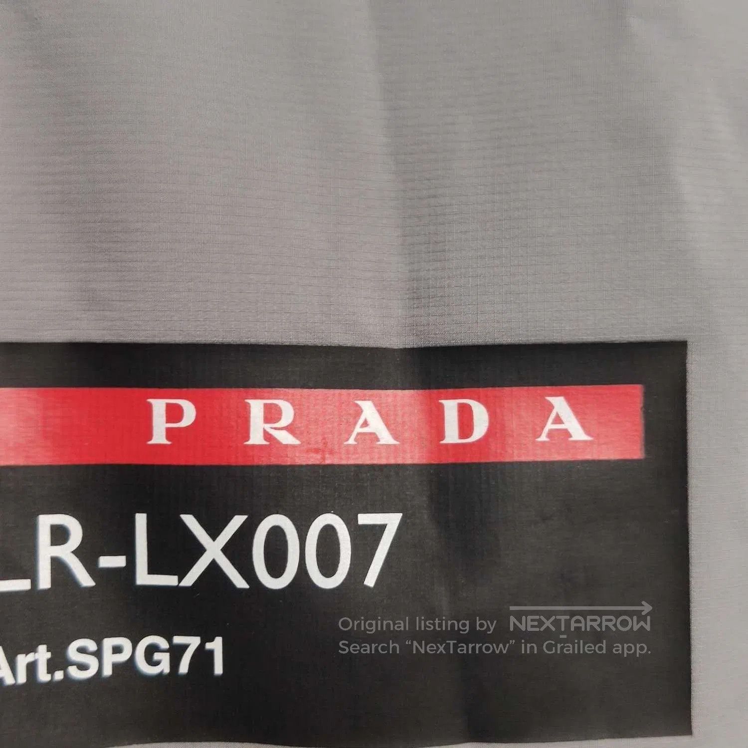 Prada Prada Logo Grey Casual Pants Size M. Size US 32 / EU 48 - 3 Thumbnail
