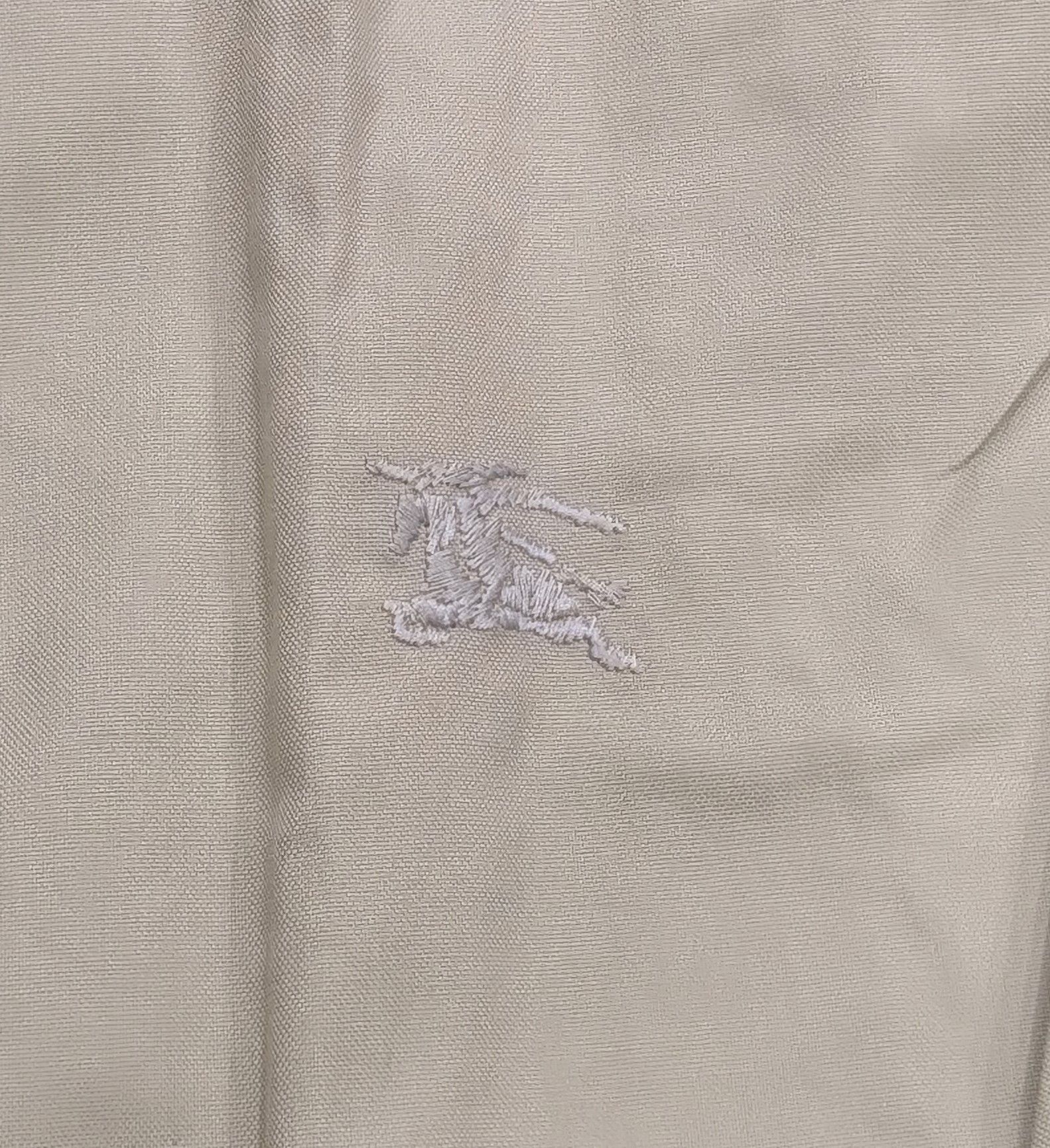 Burberry BURBERRY Cotton Oxford EKD Logo Button Up Shirt Hunter Large Size US L / EU 52-54 / 3 - 3 Thumbnail