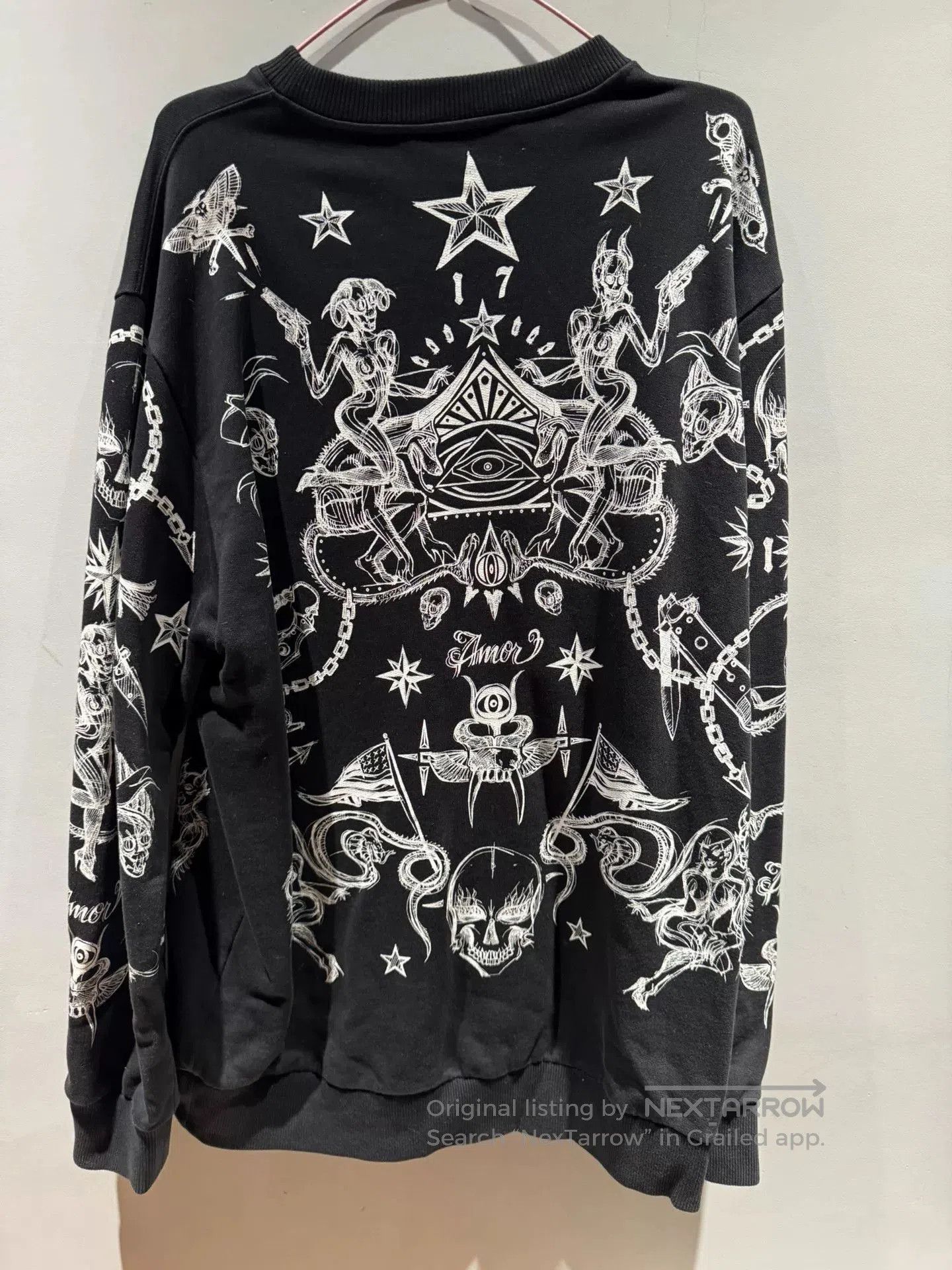 Givenchy Givenchy Printed Crewneck Casual Sweatshirt. Size US M / EU 48-50 / 2 - 8 Thumbnail