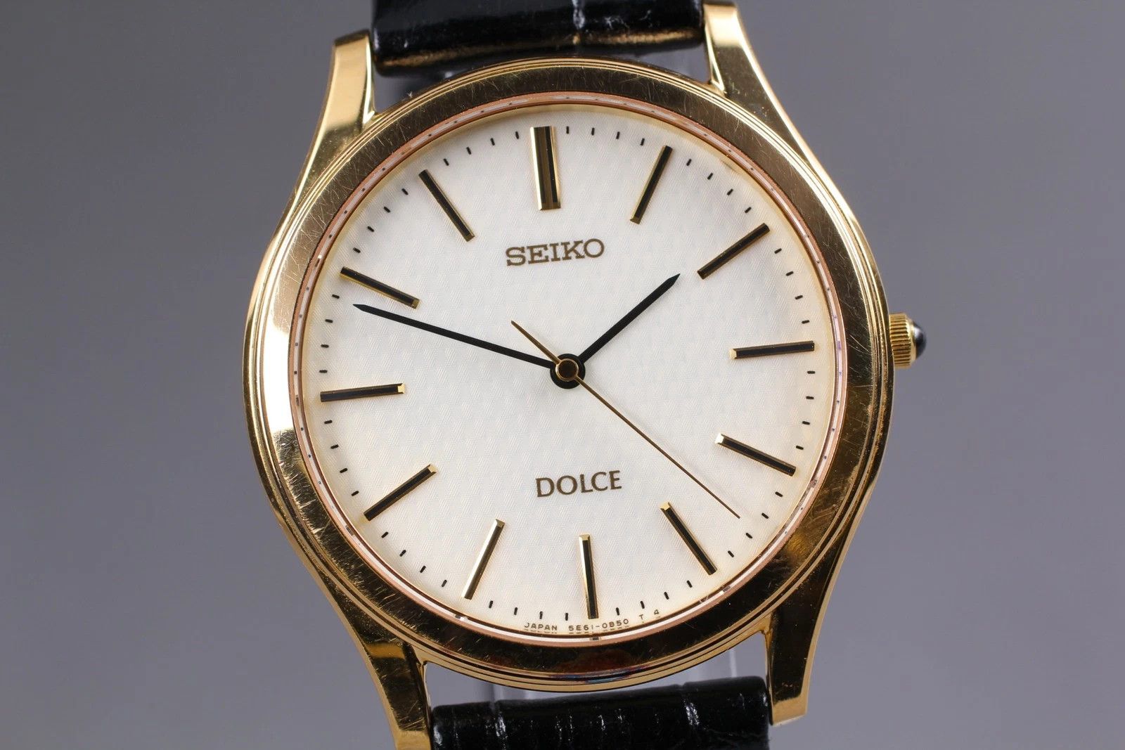 Seiko Seiko Dolce 5E61 HAQ SGP Gold Plated Men Dress Watch Size ONE SIZE - 1 Thumbnail