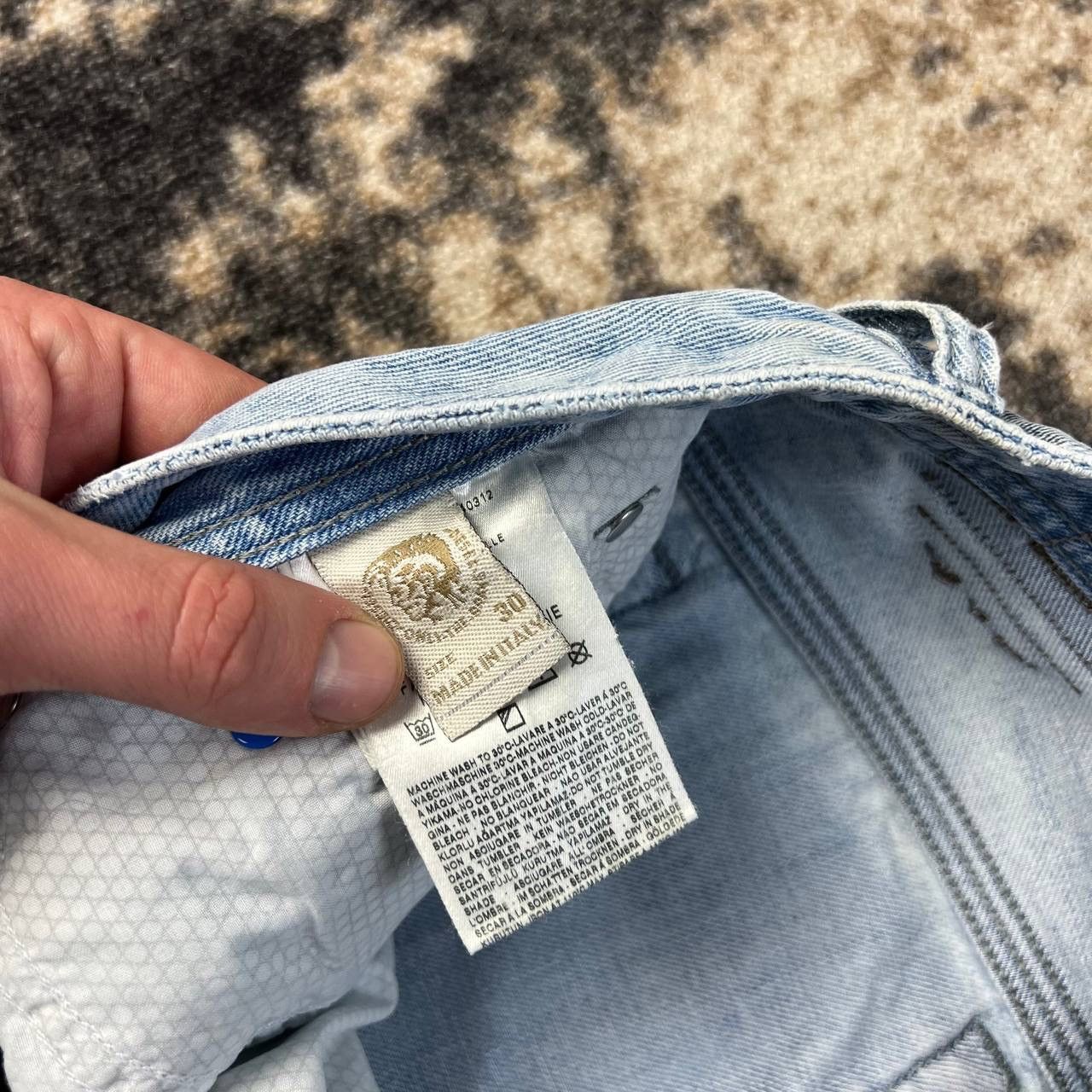 Adidas × Diesel Diesel x Adidas Vintage Y2K Distressed Denim Jeans Size US 30 / EU 46 - 11 Thumbnail
