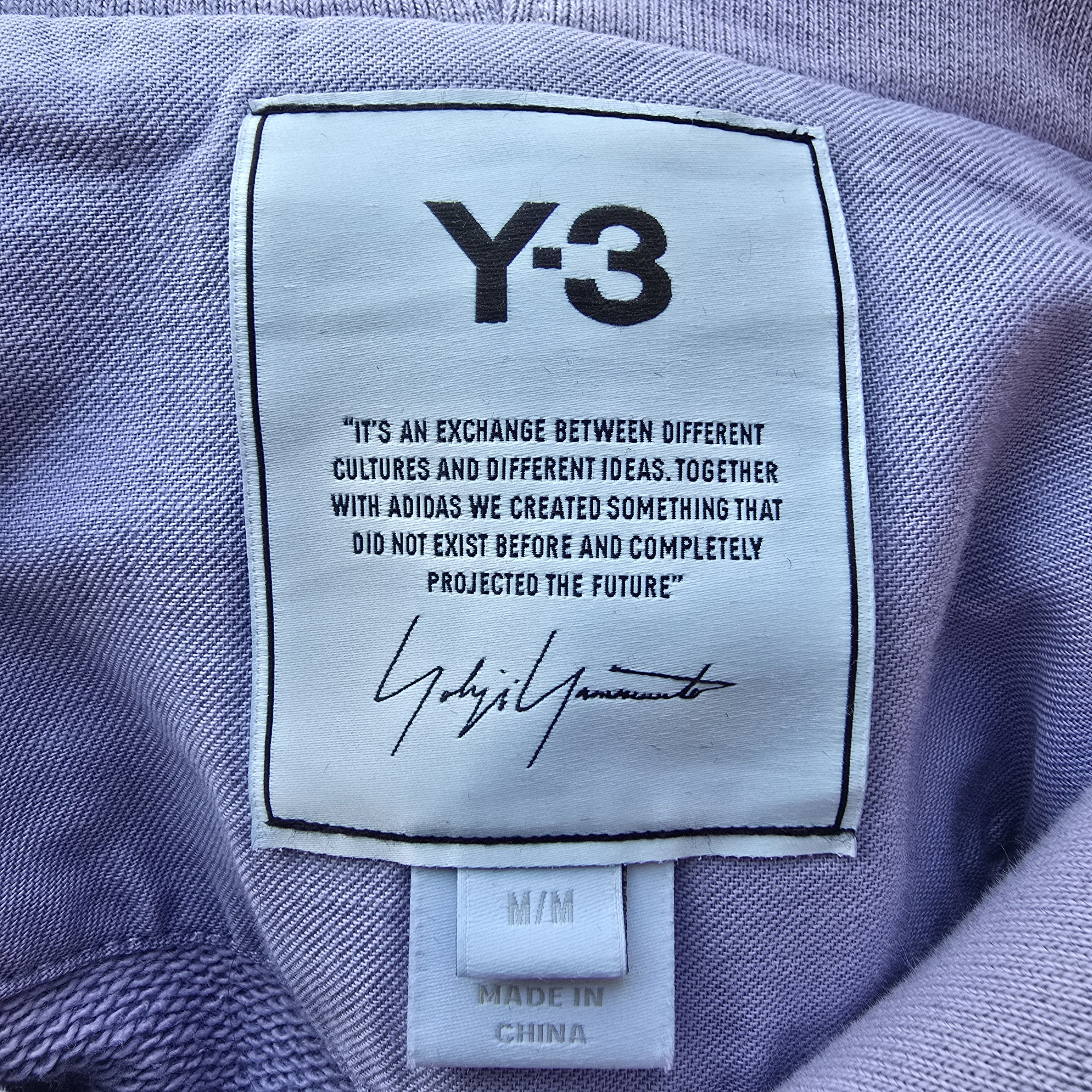 Y-3 Adidas Y-3 Classic Logo Hoodie - Hope Purple Size US M / EU 48-50 / 2 - 2 Thumbnail
