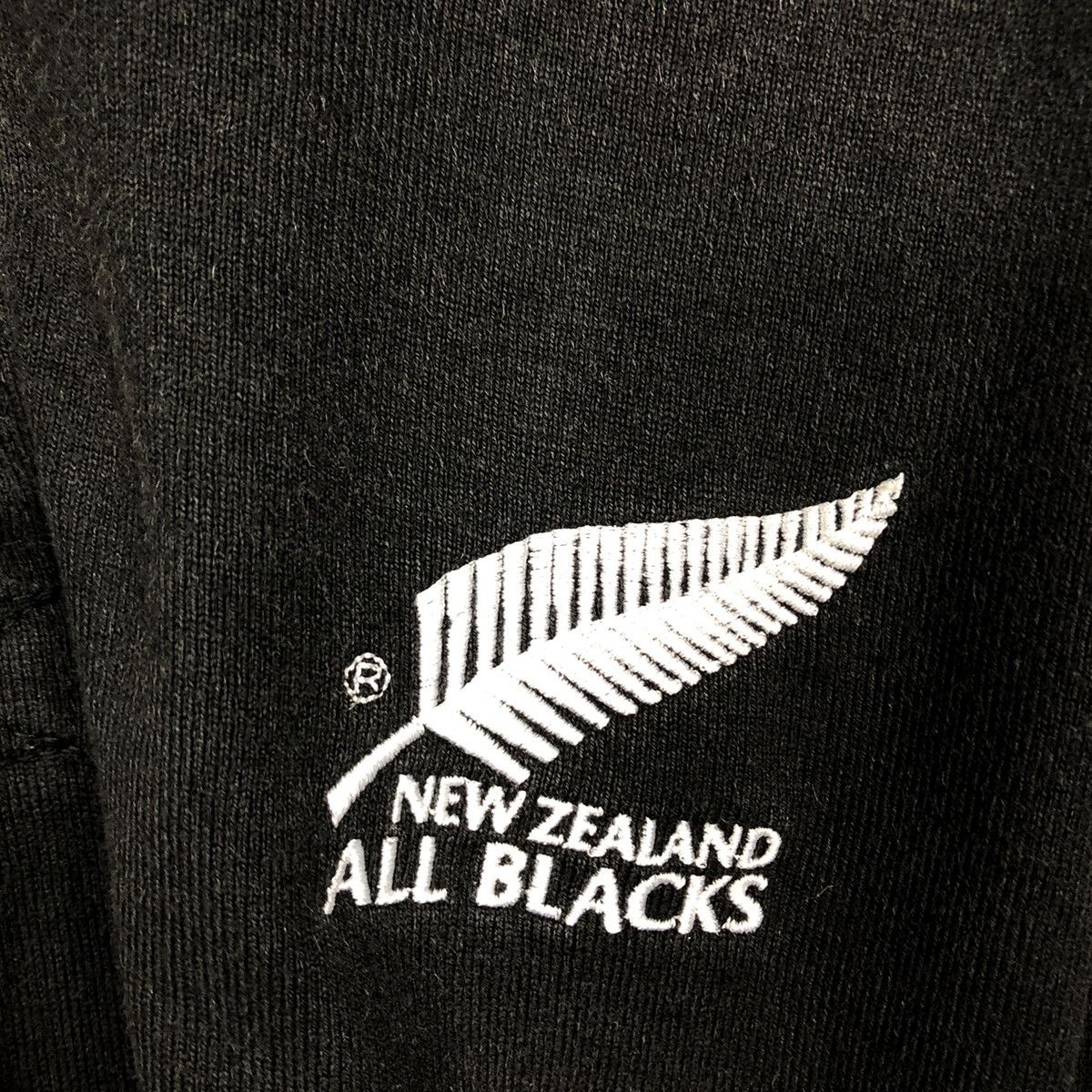 Adidas 📌Vintage Adidas All Black Rugby Polo Collar Big Logo Size US M / EU 48-50 / 2 - 14 Thumbnail