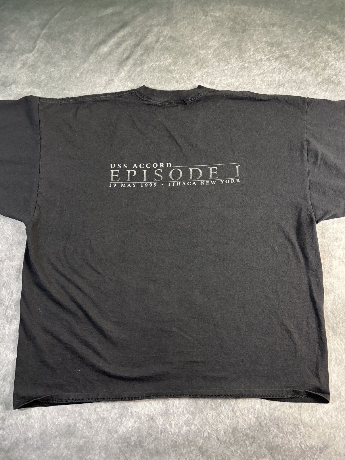 Vintage 90s Vintage Star Trek USS Accord Episode I 1999 New York Tee Size US XXL / EU 58 / 5 - 3 Thumbnail