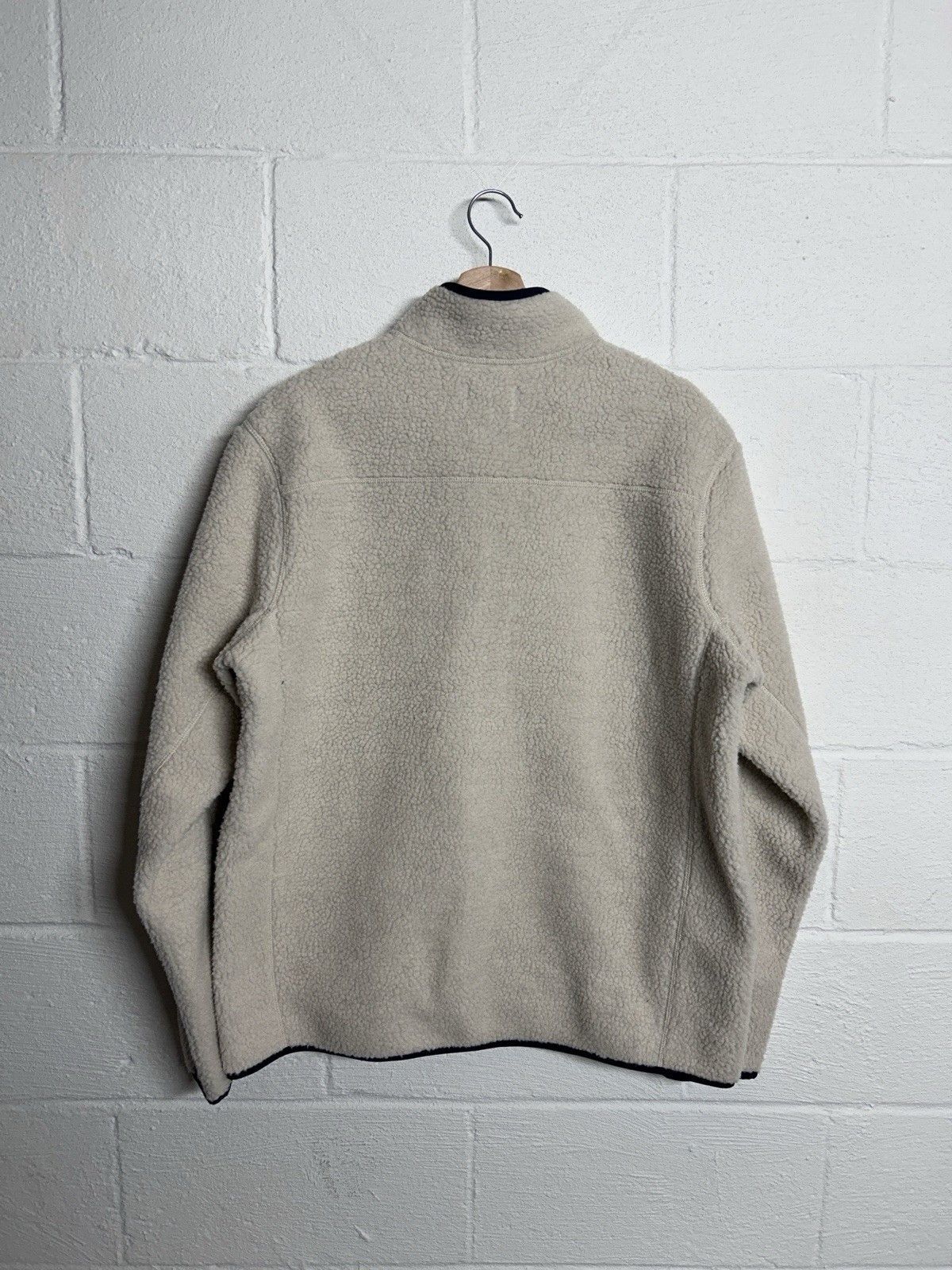 Eddie Bauer Eddie Bauer Jacket Cream Sherpa Fleece Deep Pile Full Zip Size US L / EU 52-54 / 3 - 2 Thumbnail