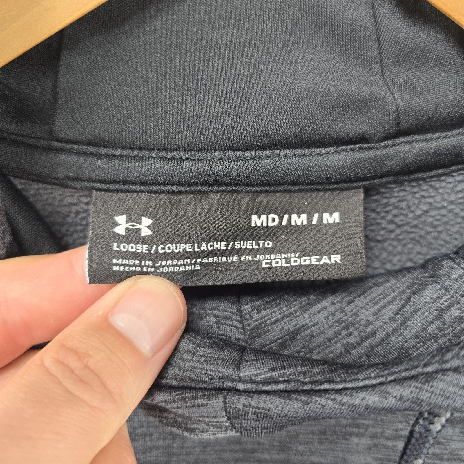 Under Armour Under Armour Sweatshirt Mens M Gray Hoodie Coldgear Loose Size US M / EU 48-50 / 2 - 4 Thumbnail