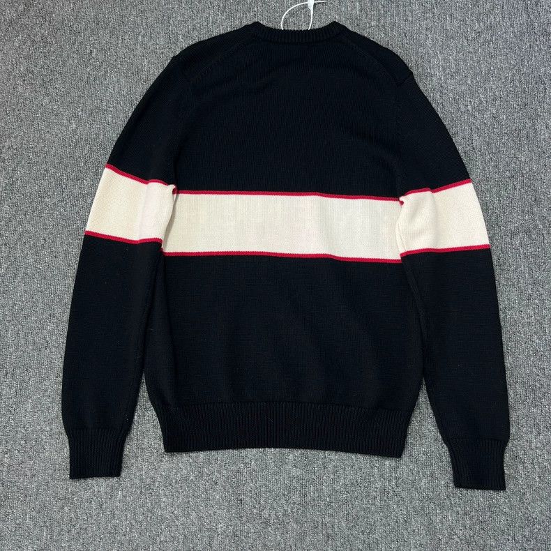 Givenchy Givenchy Blue Knitted Sweater Size US L / EU 52-54 / 3 - 3 Thumbnail