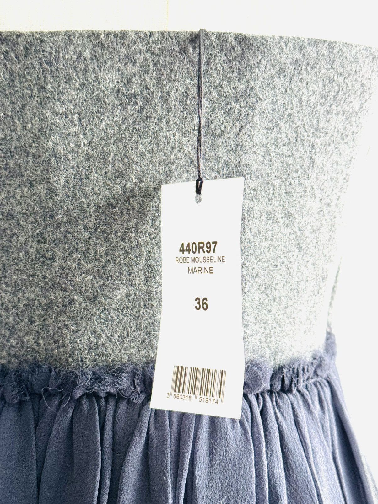 Carven New Carven Strapless pleated sheer corset style dress sz 36 Size XS / US 0-2 / IT 36-38 - 4 Thumbnail