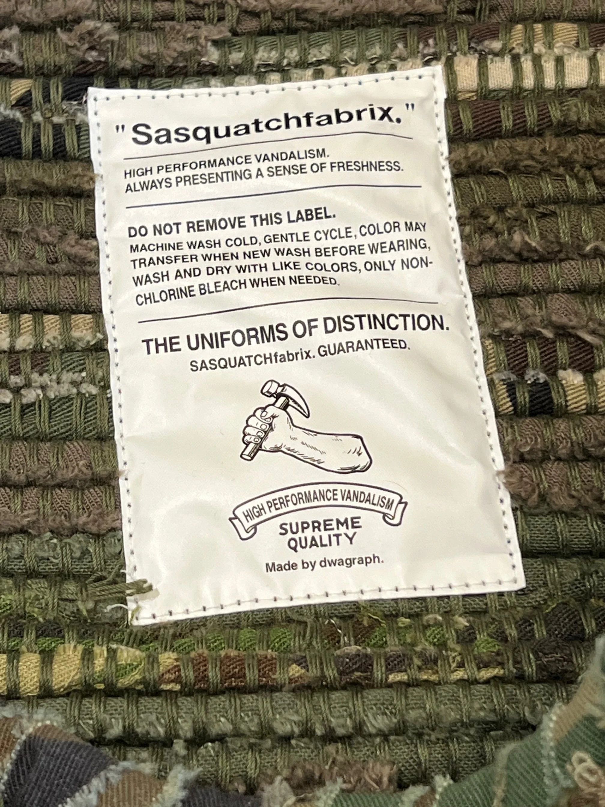 Sasquatchfabrix Sasquatchfabrix. “Sakiori Rag-Rug” Knit Crew Size US M / EU 48-50 / 2 - 6 Thumbnail