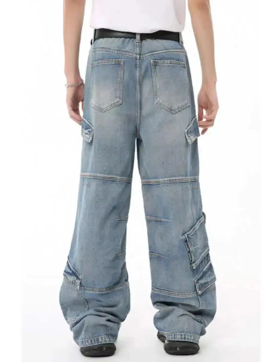 Japanese Brand Street Hip Hop Workwear Baggy Jeans Size US 32 / EU 48 - 6 Thumbnail