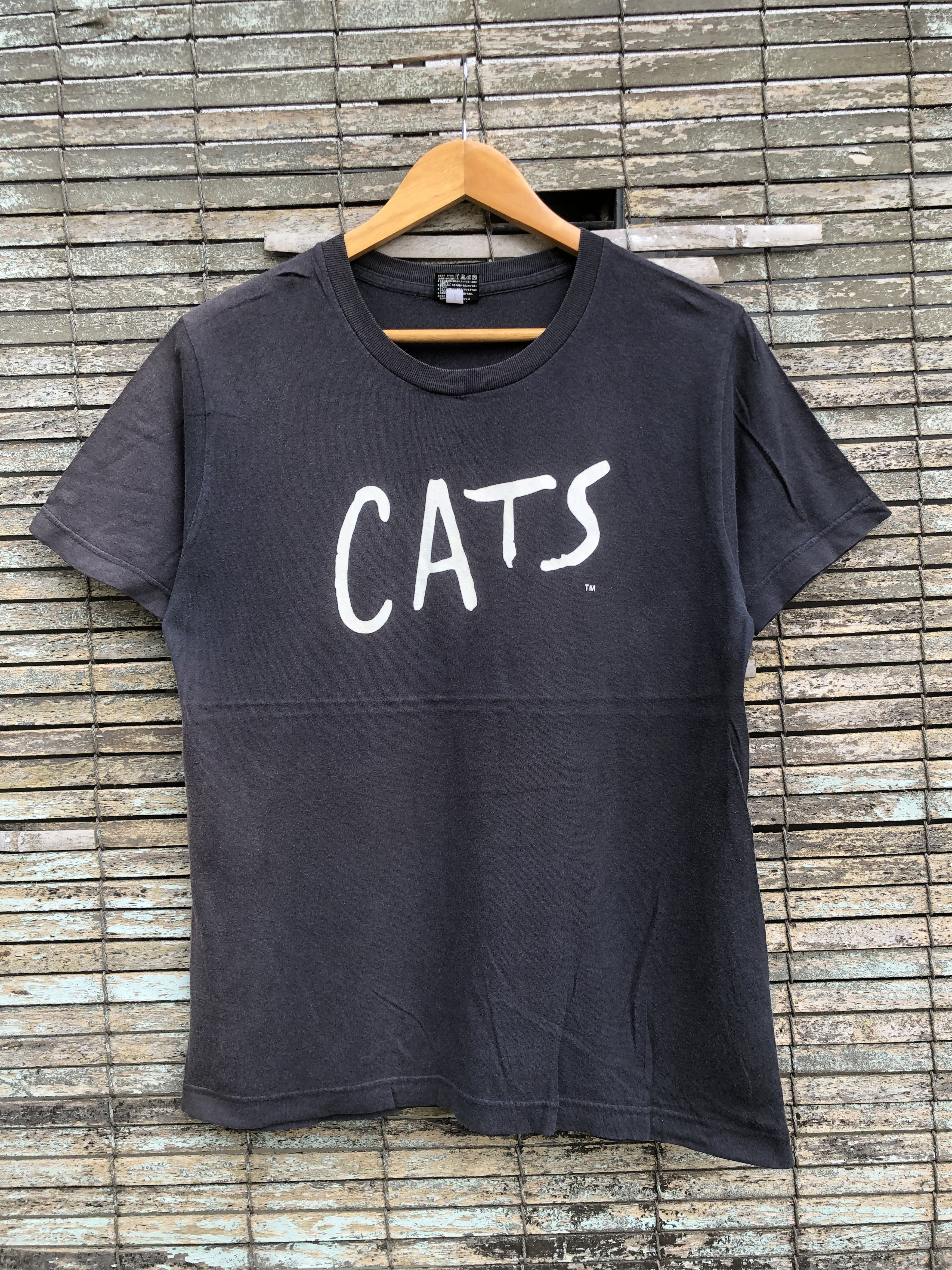 Vintage Vintage Sunfaded Cats Musical Fantasy Film Tshirt Size US M / EU 48-50 / 2 - 2 Thumbnail