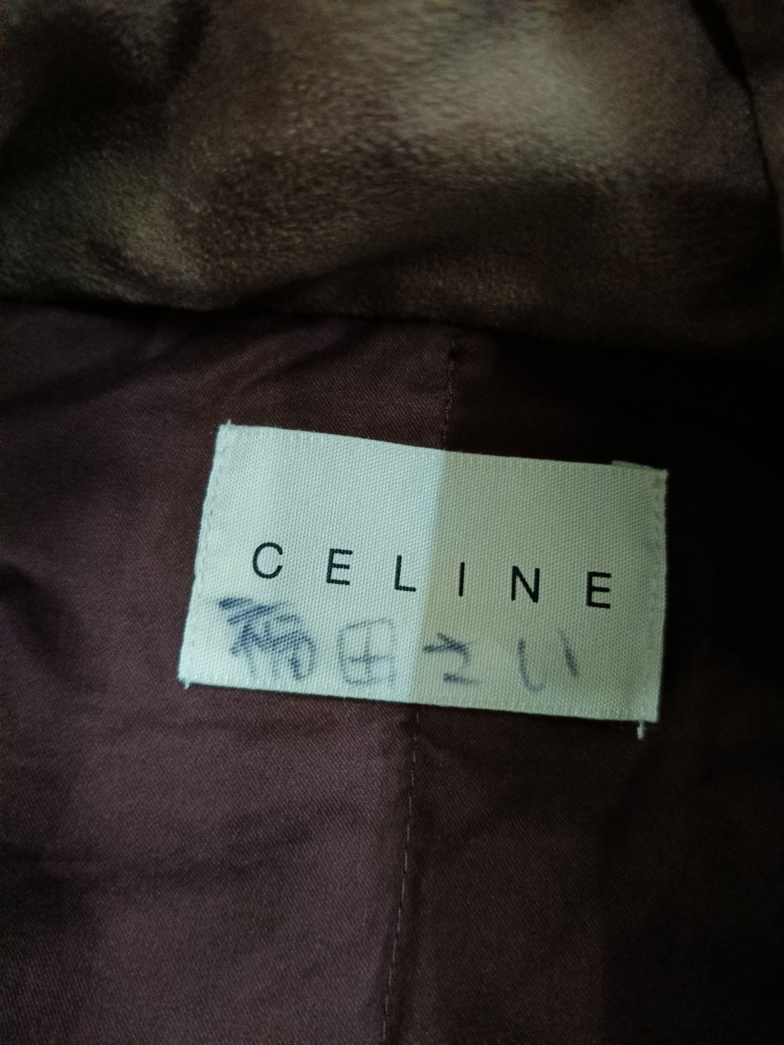 Celine × Designer × Vintage Vintage Celine Monogram Poncho Size M / US 6-8 / IT 42-44 - 2 Thumbnail