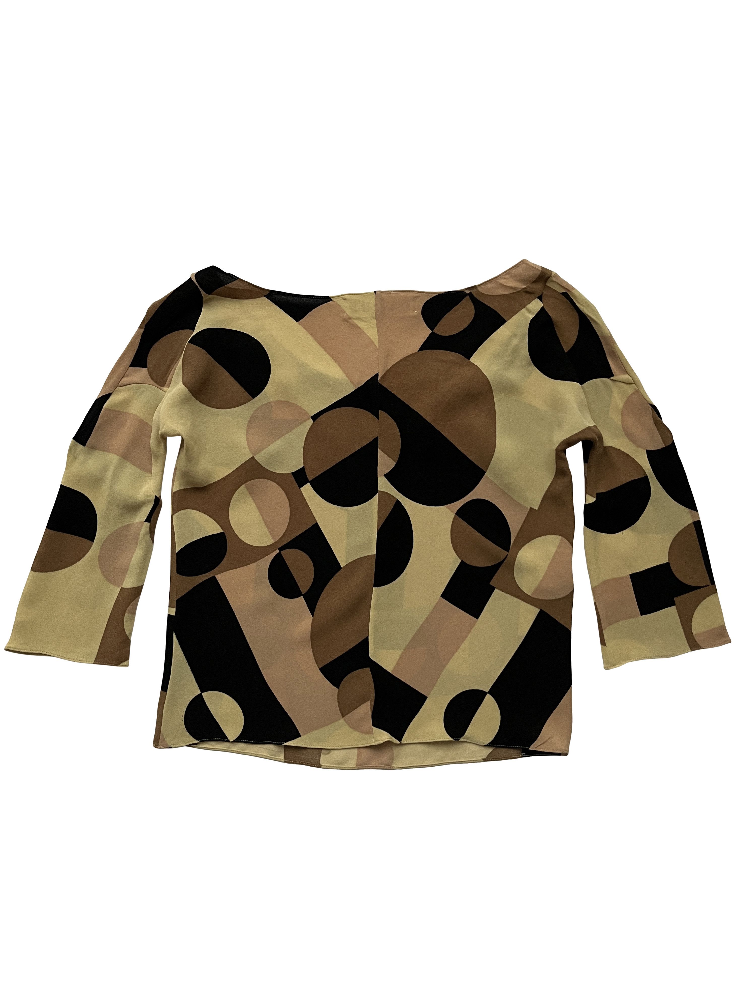 Marni ⚡️QUICK SALE⚡️Marni Geometrical Patterned Silk Blouse Size M / US 6-8 / IT 42-44 - 2 Thumbnail