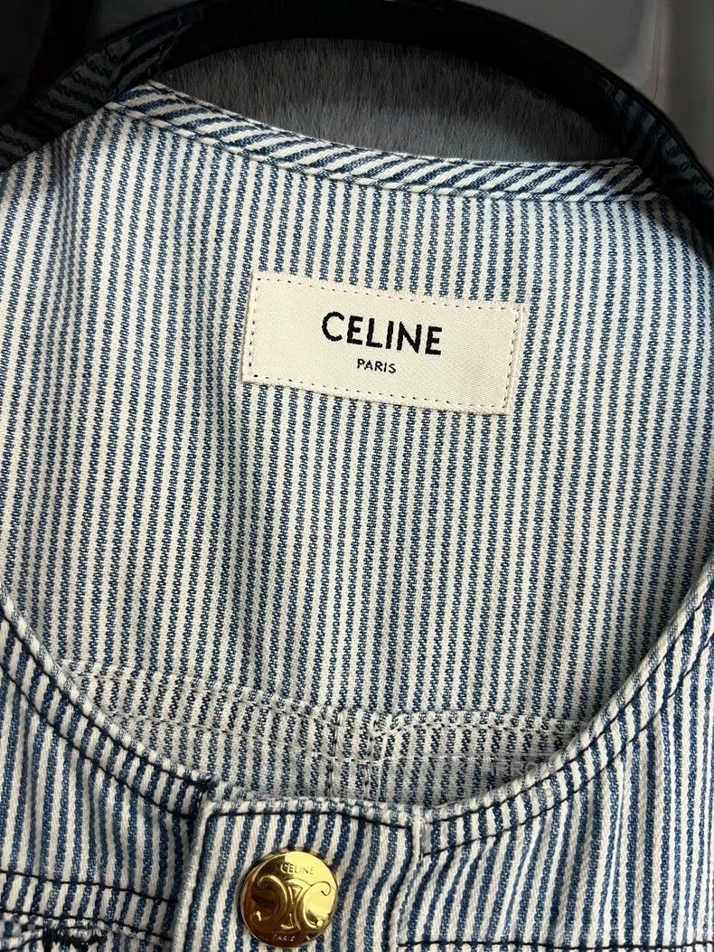 Celine CELINE Denim Dress Size XS / US 0-2 / IT 36-38 - 3 Thumbnail