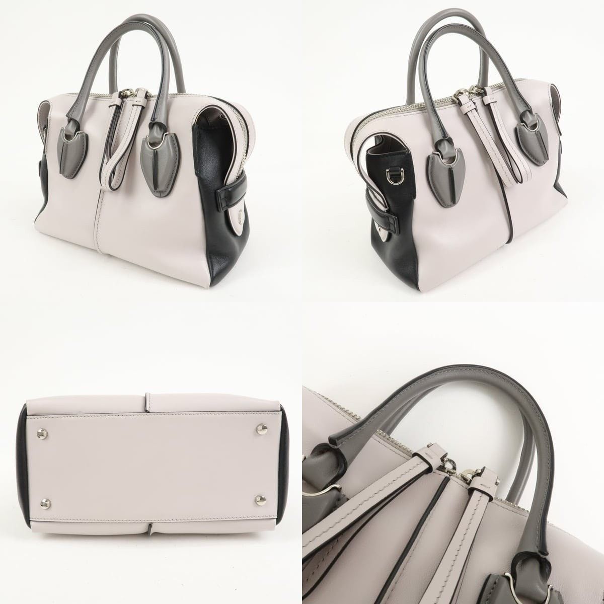 Tod's Tod's D Styling Bag Calfskin Shoulder White Size ONE SIZE - 3 Thumbnail