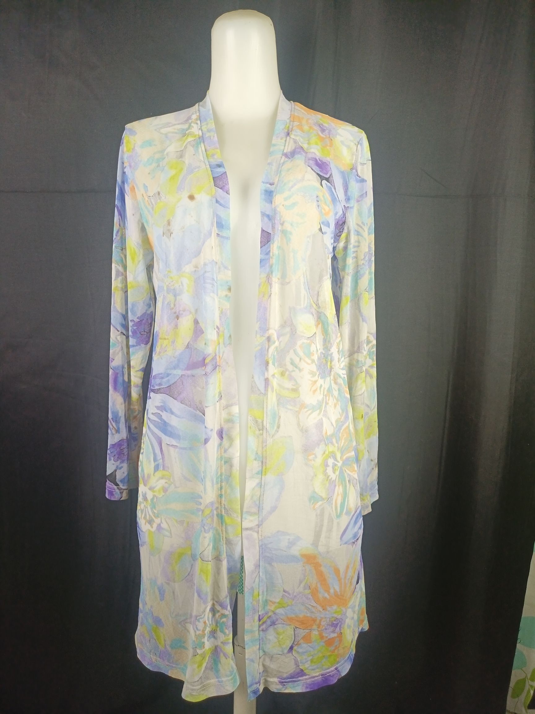 Beauty Beast × Designer × Japanese Brand S You Floral Cardigan Long Sleeves Size S / US 4 / IT 40 - 1 Thumbnail