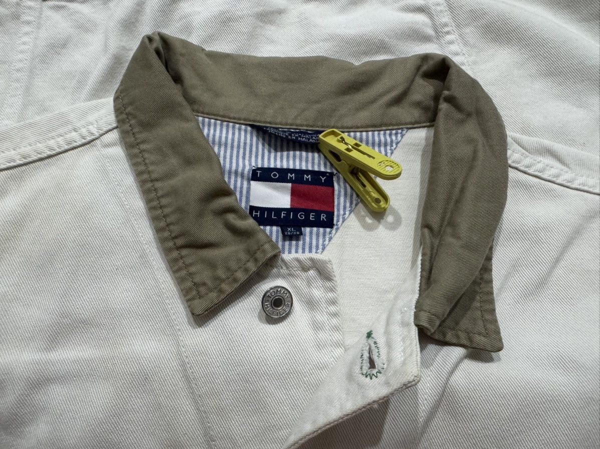 Tommy Hilfiger Vintage 90’s Tommy Hilfiger Big Patch Flag Size US XL / EU 56 / 4 - 3 Thumbnail