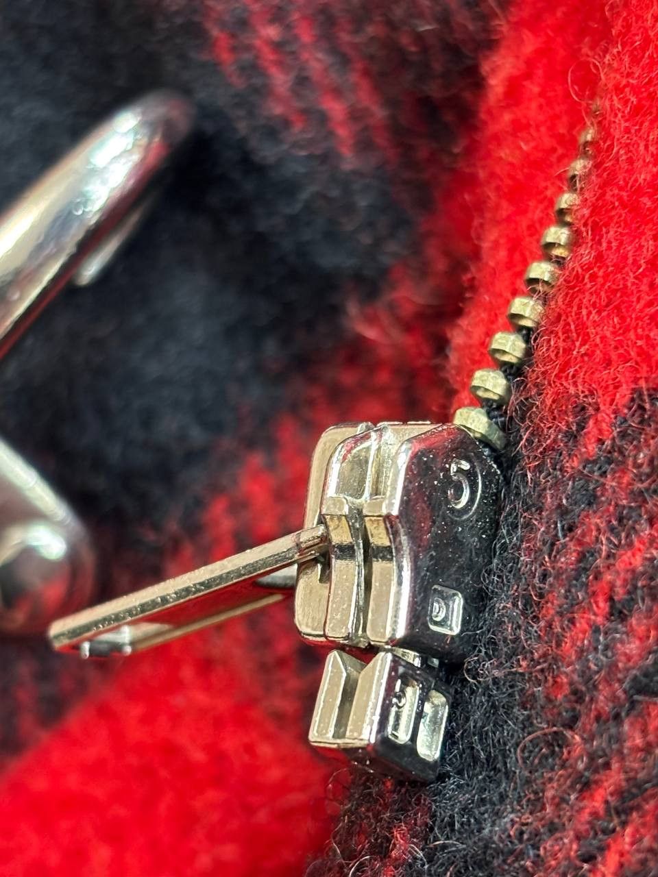 Ralph Lauren Vintage Ralph Lauren Buffalo Check Fireman Coat USA Made Size US XS / EU 42 / 0 - 7 Thumbnail