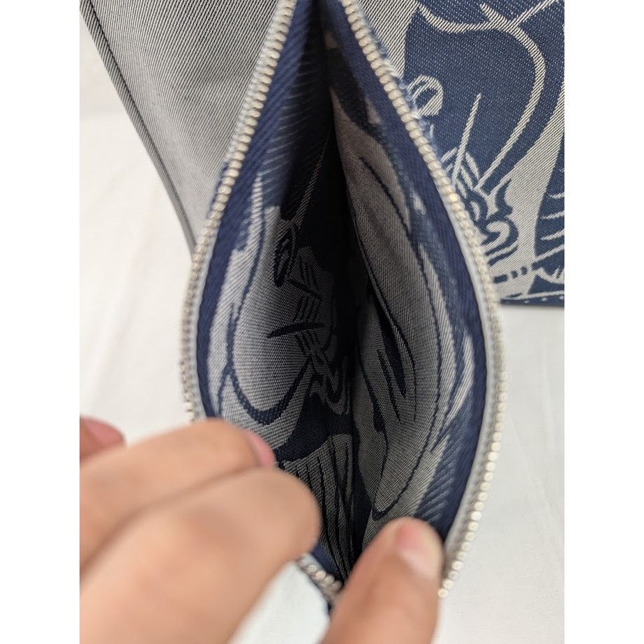 Burberry o1rshd1 Size : OS / Canvas Square Tote Bag in Multicolor Size ONE SIZE - 17 Thumbnail