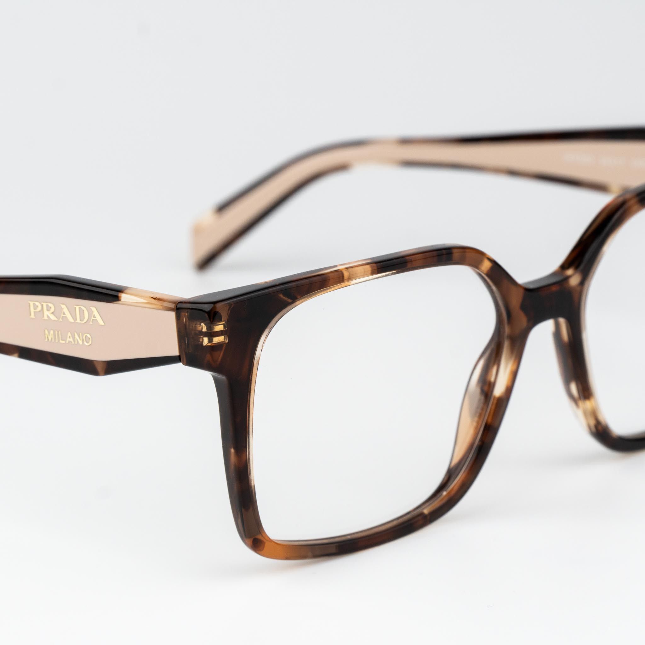 Prada Prada Women Eyeglasses Square PRB03V 07R1O1 NEW AUTHENTIC Size ONE SIZE - 7 Thumbnail