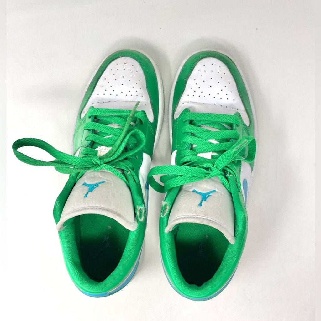Nike Nike Jordan 1 Low Lucky Green/ Aquatone Size 8.5/40 Size US 8.5 / IT 38.5 - 6 Thumbnail