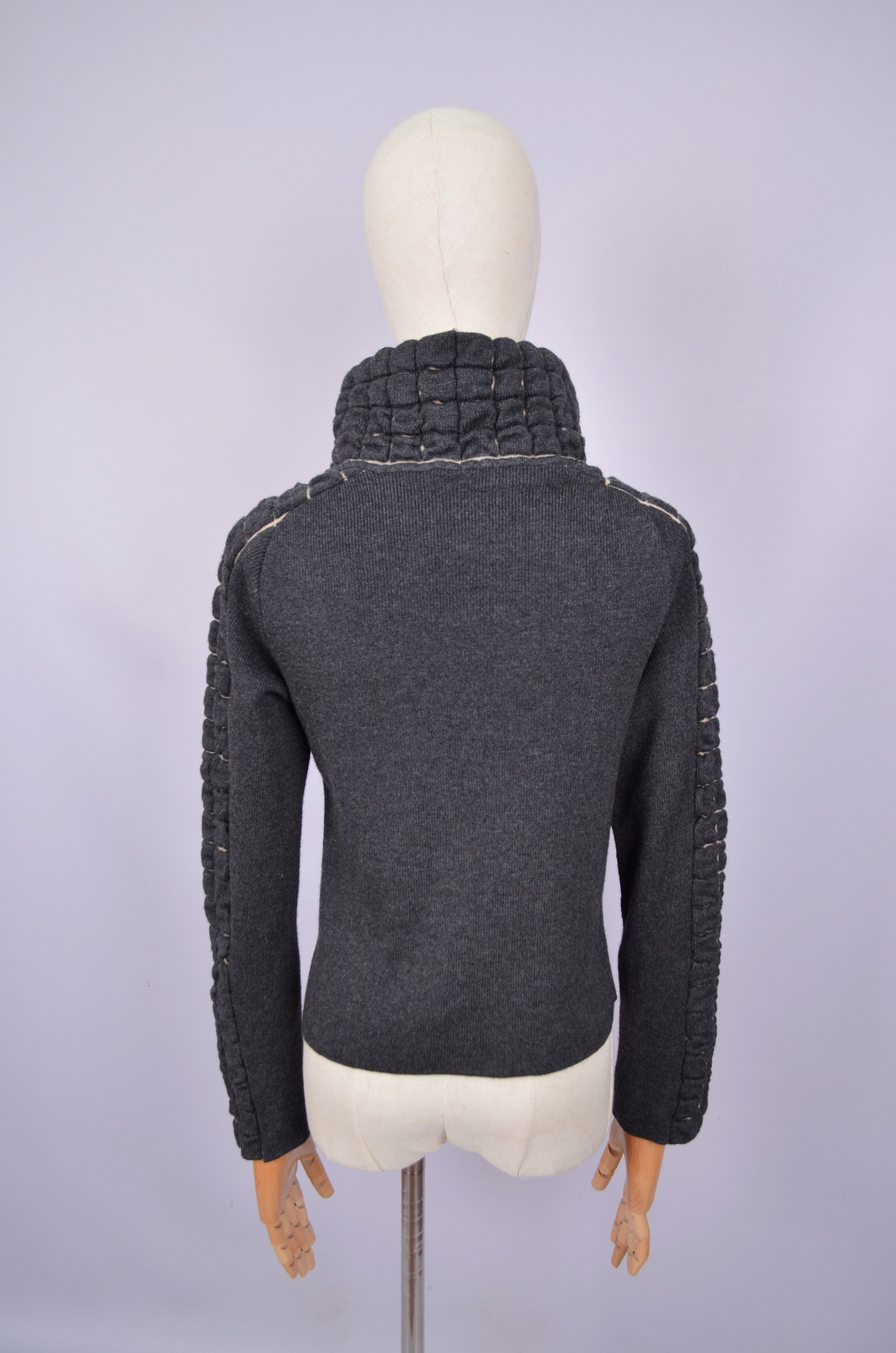 Chanel Chanel Womens Wool Sweater Knit Size FR40 M Medium LOGO CC Size M / US 6-8 / IT 42-44 - 13 Thumbnail